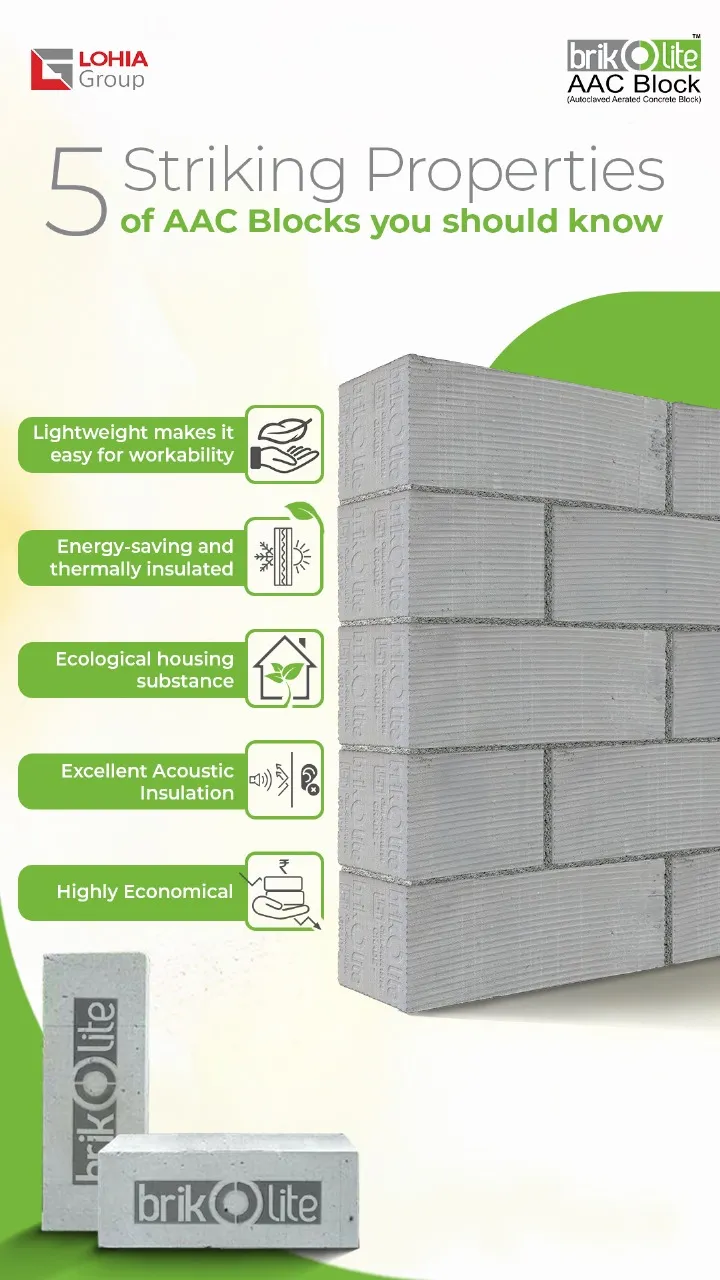 5 striking properties of AAC block 5 striking properties of AAC block